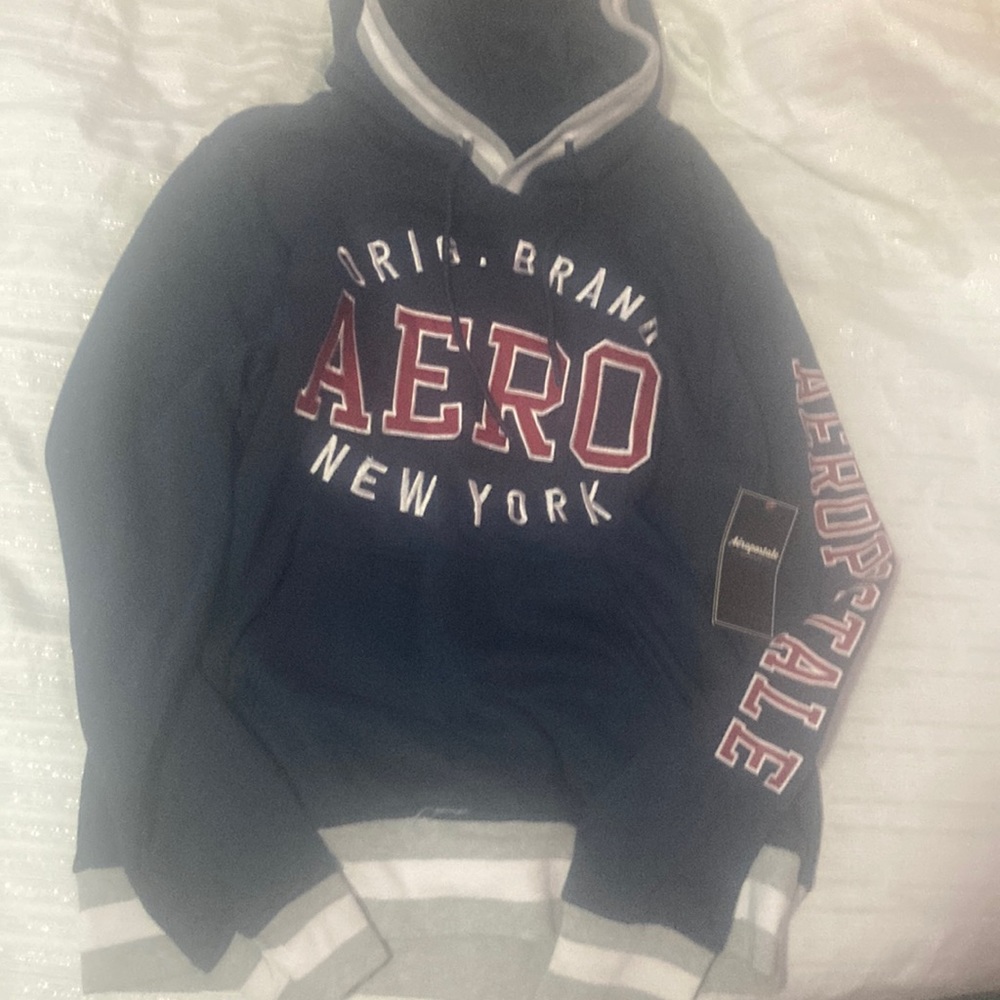 aeropostale ny navy hoodie